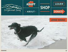 Tablet Screenshot of greyhoundgang.org
